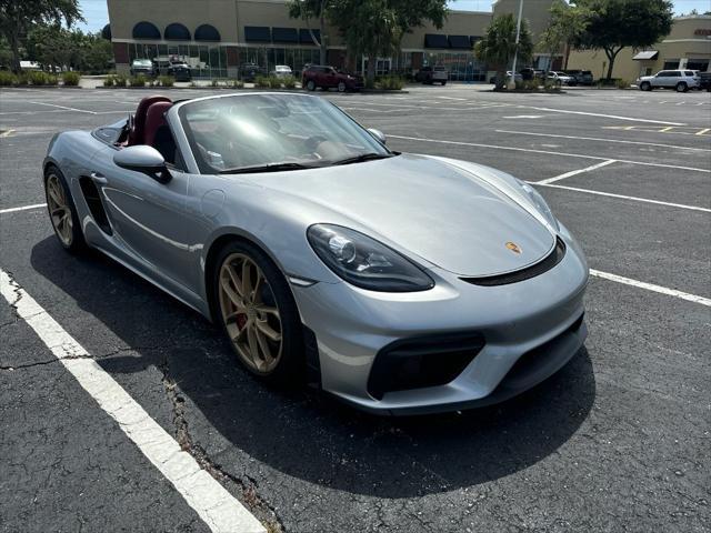 used 2022 Porsche 718 Spyder car, priced at $129,900