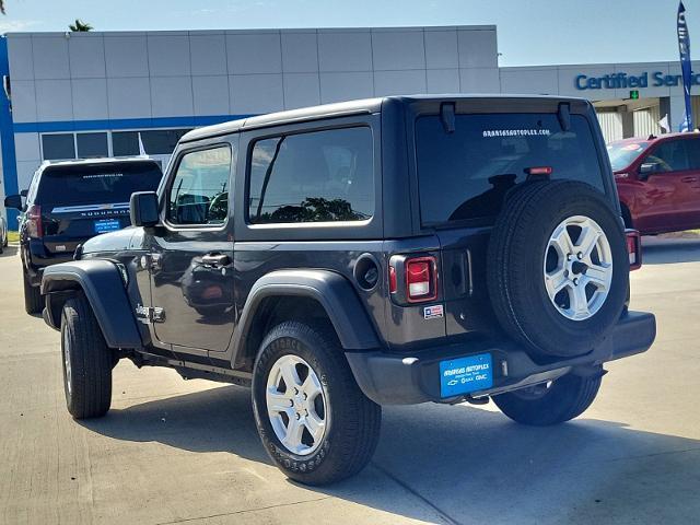 used 2020 Jeep Wrangler car, priced at $31,999