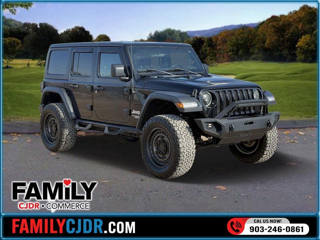 used 2018 Jeep Wrangler Unlimited car, priced at $25,993