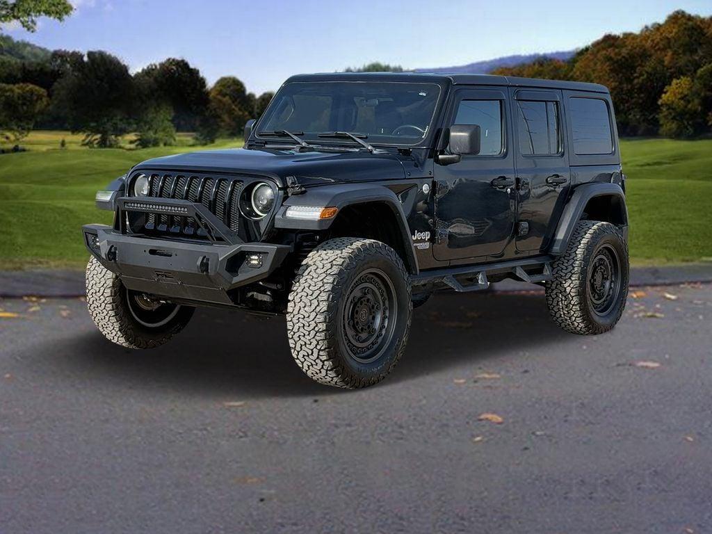 used 2018 Jeep Wrangler Unlimited car, priced at $25,993