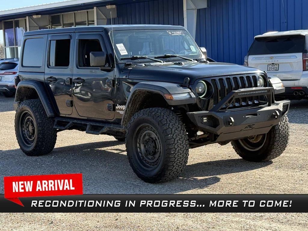 used 2018 Jeep Wrangler Unlimited car, priced at $27,991