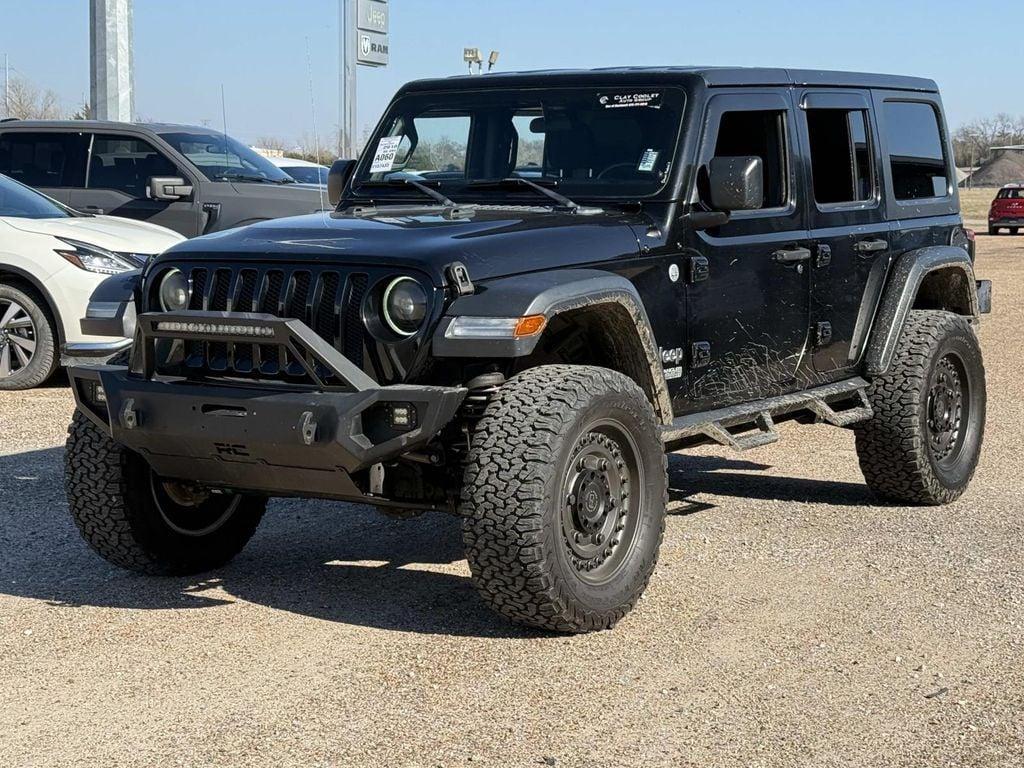 used 2018 Jeep Wrangler Unlimited car, priced at $27,991