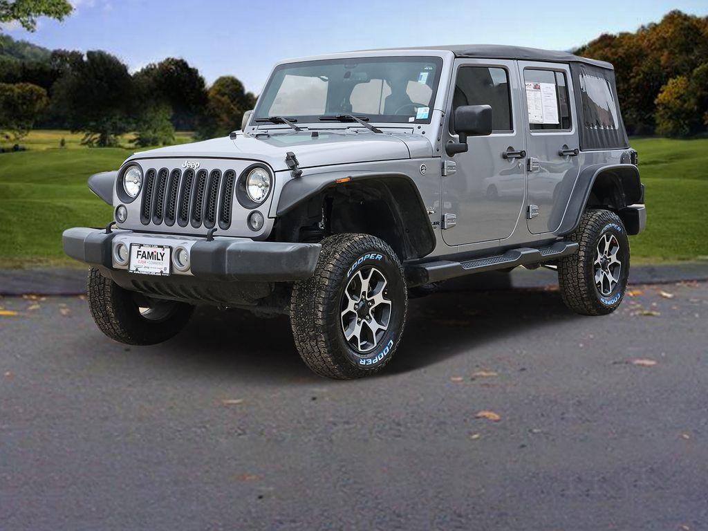 used 2016 Jeep Wrangler Unlimited car, priced at $22,592