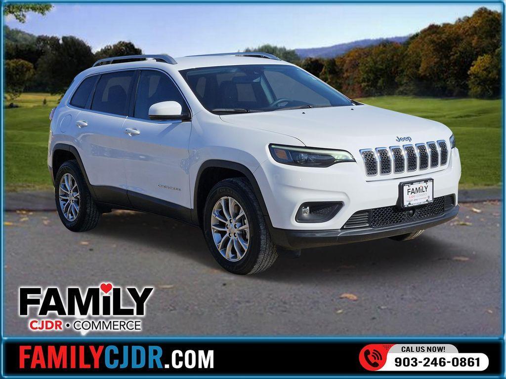 used 2021 Jeep Cherokee car, priced at $24,525