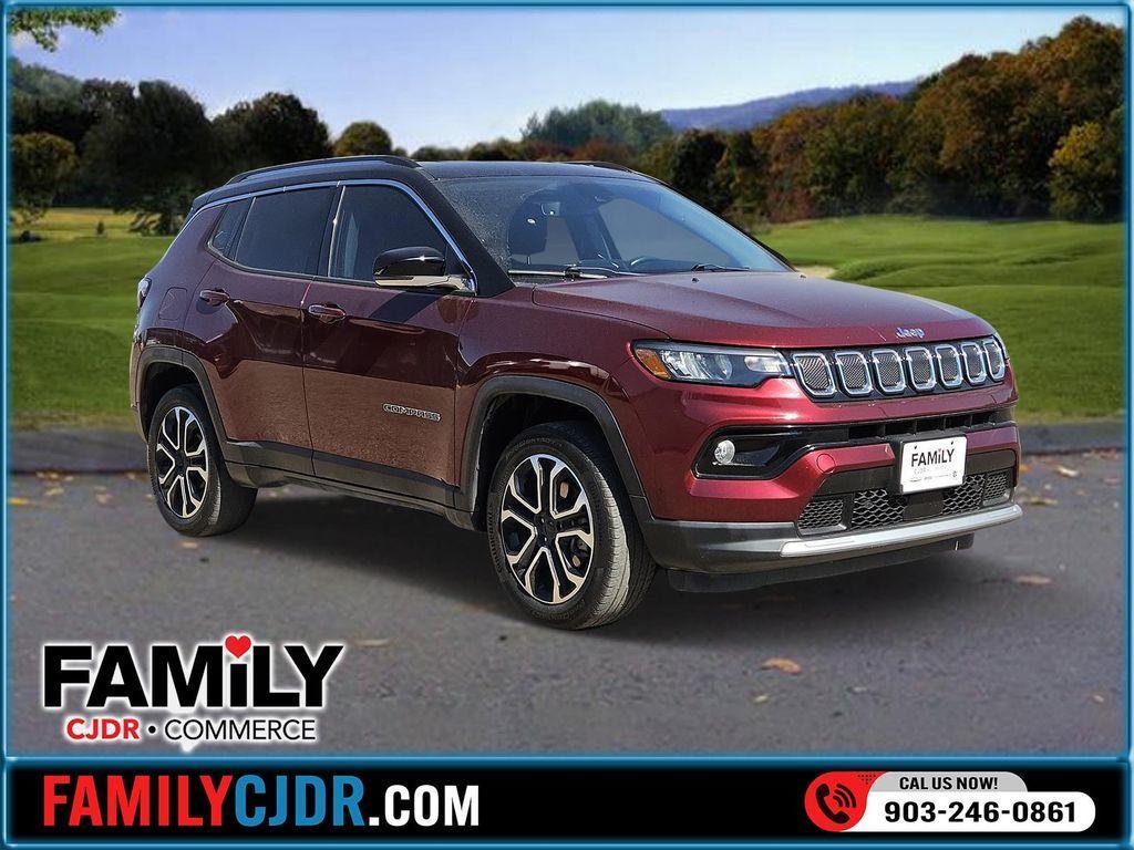 used 2022 Jeep Compass car, priced at $23,492