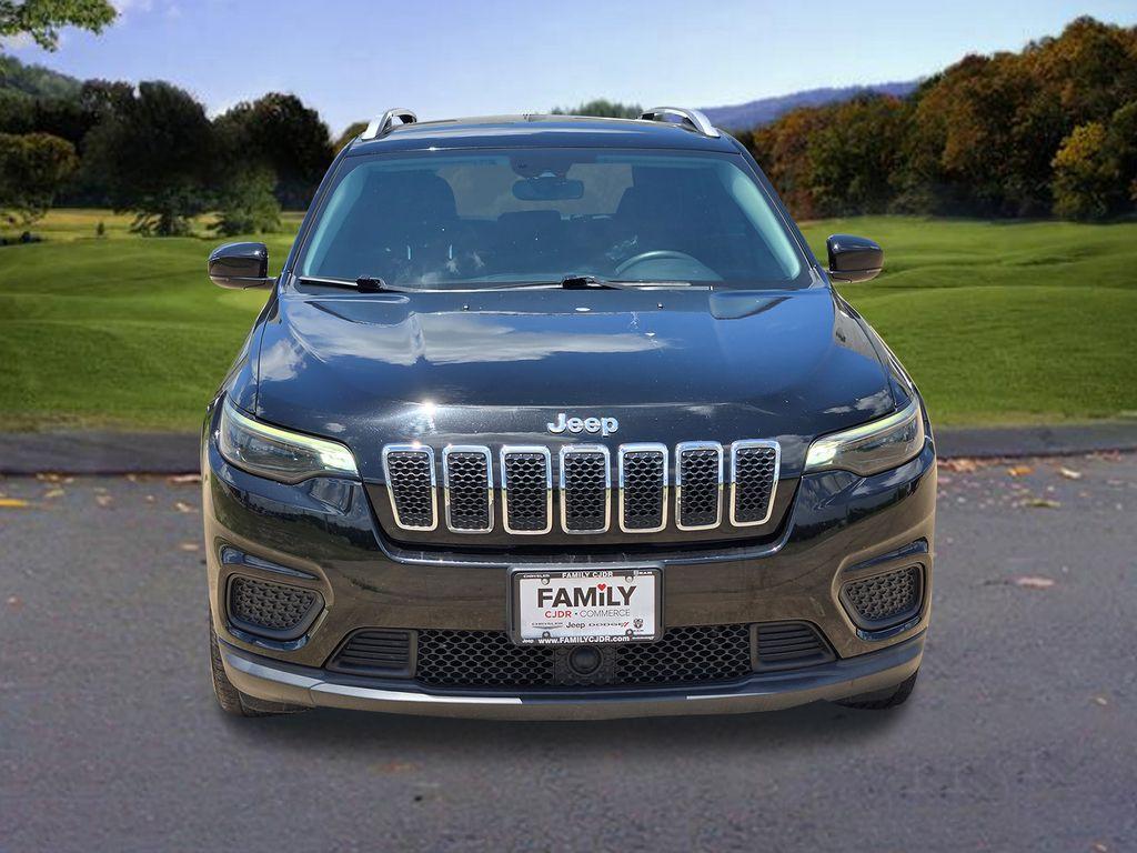 used 2021 Jeep Cherokee car, priced at $18,991