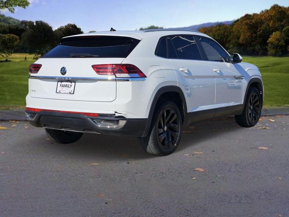 used 2021 Volkswagen Atlas Cross Sport car, priced at $25,117