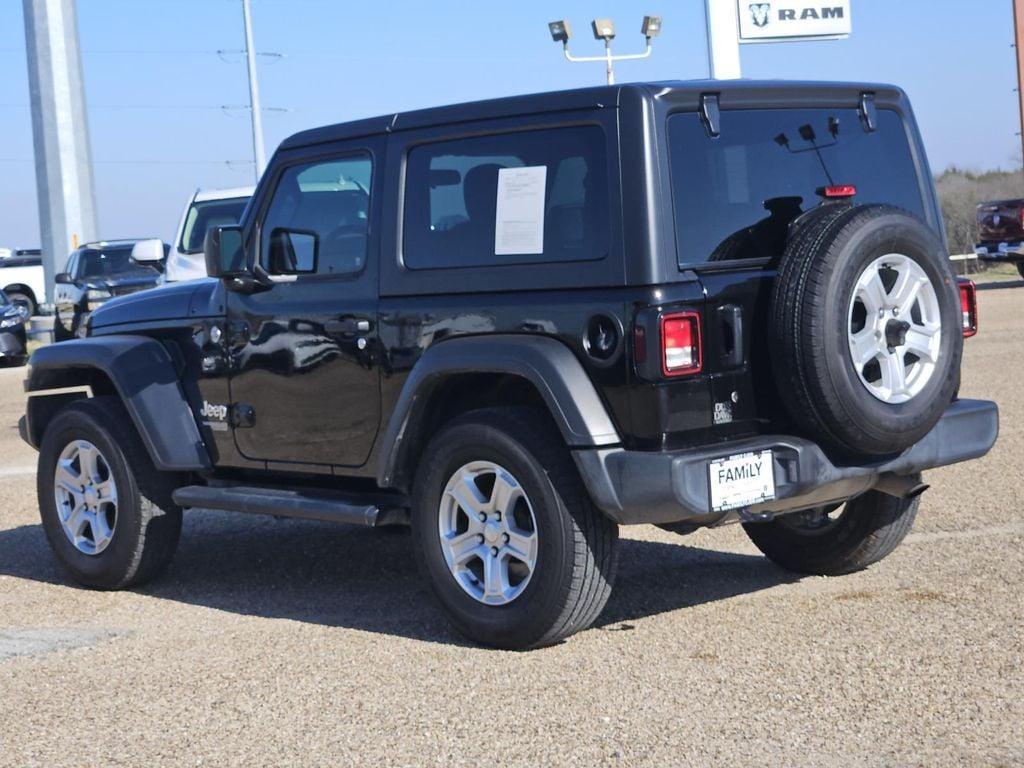 used 2020 Jeep Wrangler car, priced at $23,995