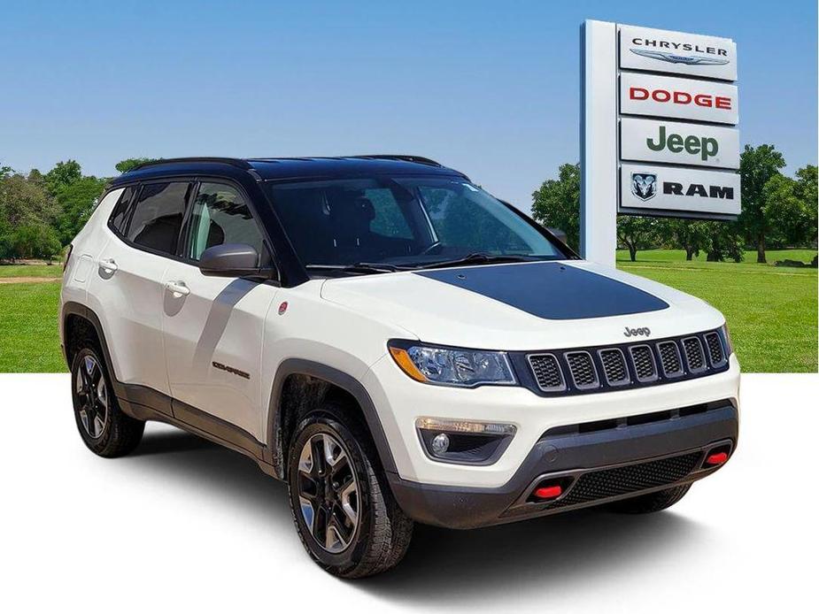 used 2018 Jeep Compass car, priced at $18,550