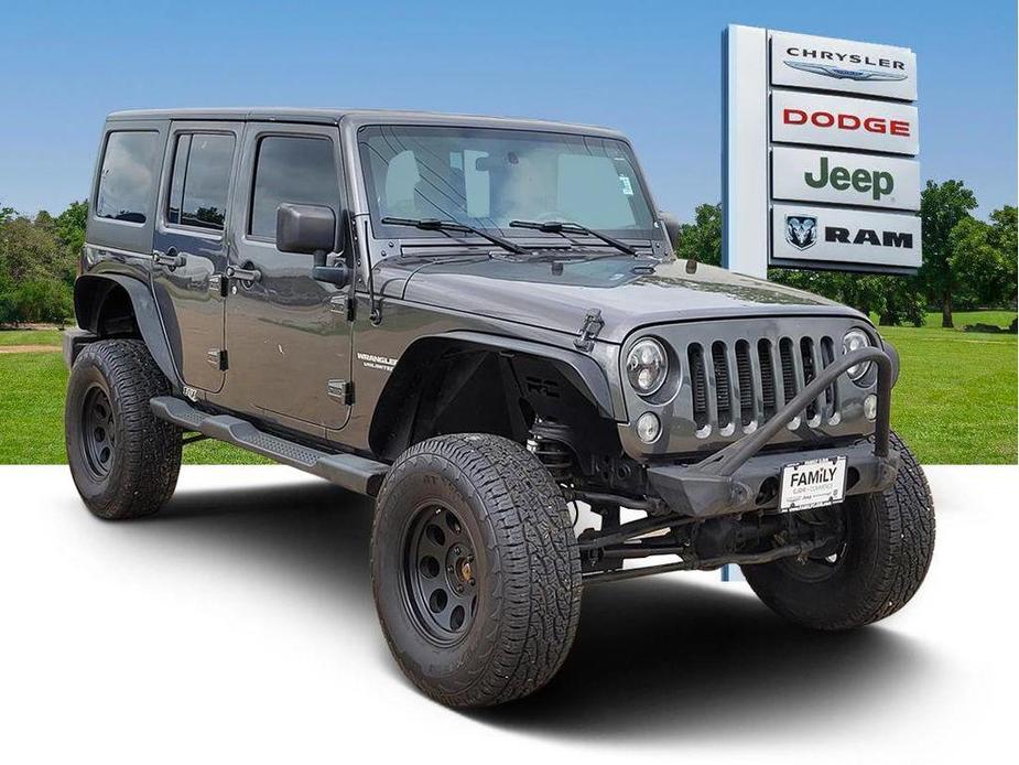 used 2017 Jeep Wrangler Unlimited car, priced at $24,800