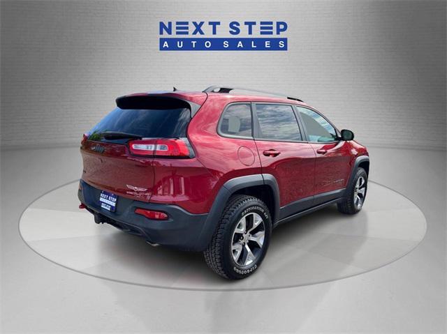 used 2015 Jeep Cherokee car, priced at $15,295