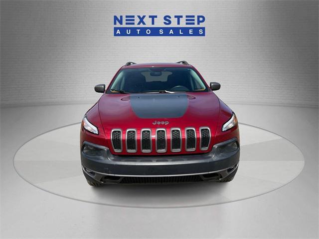 used 2015 Jeep Cherokee car, priced at $15,295