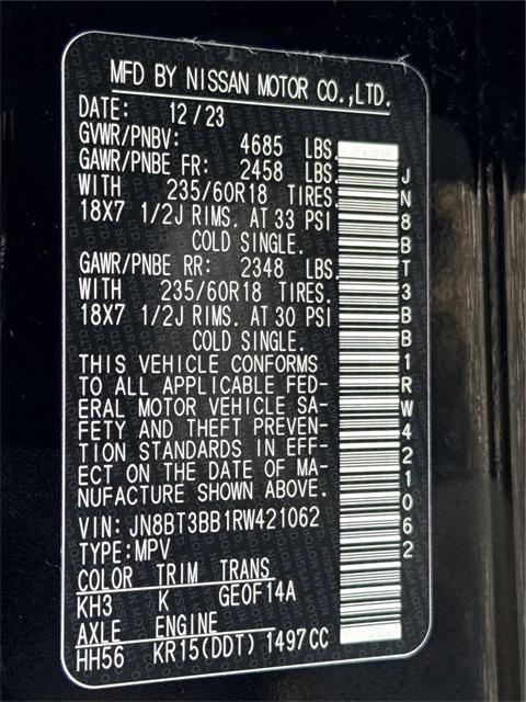 used 2024 Nissan Rogue car, priced at $21,965