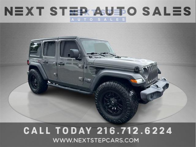 used 2019 Jeep Wrangler Unlimited car, priced at $24,995