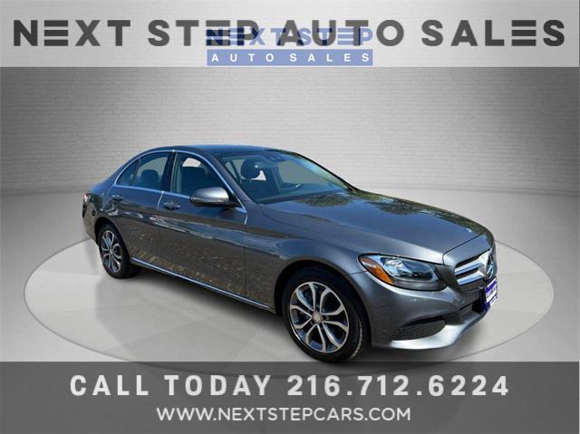 used 2017 Mercedes-Benz C-Class car, priced at $18,995