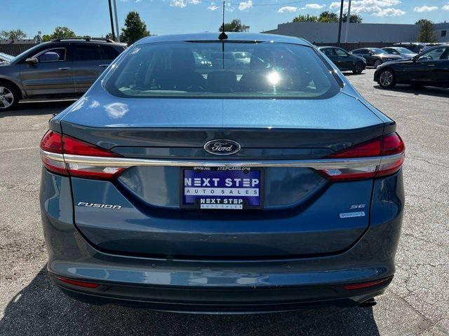 used 2018 Ford Fusion car, priced at $11,495