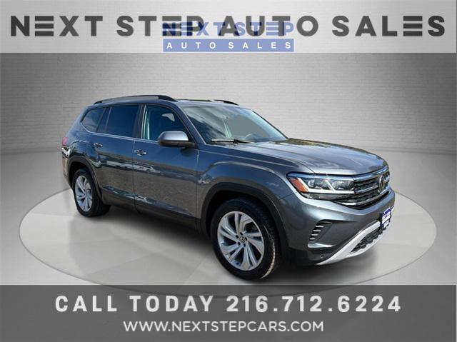 used 2021 Volkswagen Atlas car, priced at $24,495