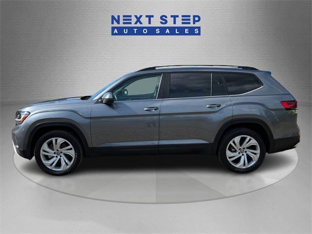 used 2021 Volkswagen Atlas car, priced at $24,495