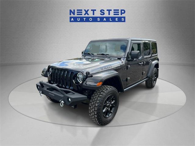 used 2020 Jeep Wrangler Unlimited car, priced at $28,495