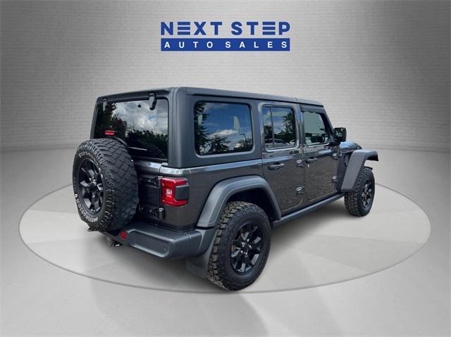 used 2020 Jeep Wrangler Unlimited car, priced at $28,495