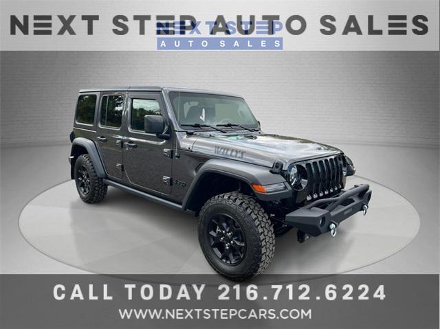 used 2020 Jeep Wrangler Unlimited car, priced at $28,495