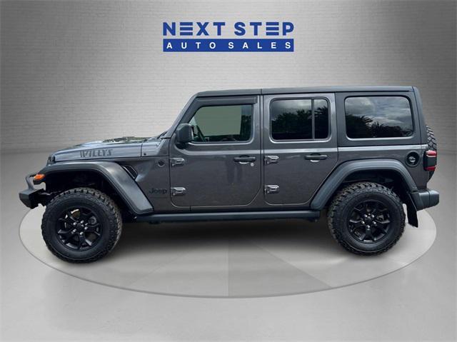 used 2020 Jeep Wrangler Unlimited car, priced at $28,495