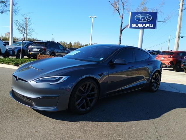 used 2021 Tesla Model S car, priced at $57,972