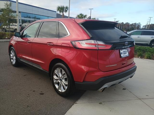 used 2021 Ford Edge car, priced at $24,982