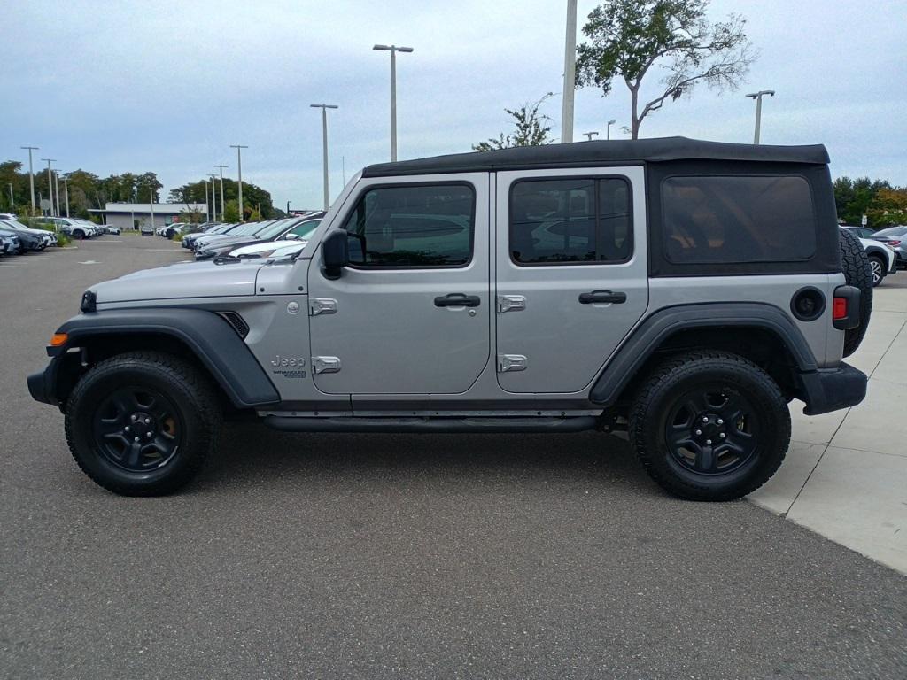 used 2018 Jeep Wrangler Unlimited car, priced at $20,352