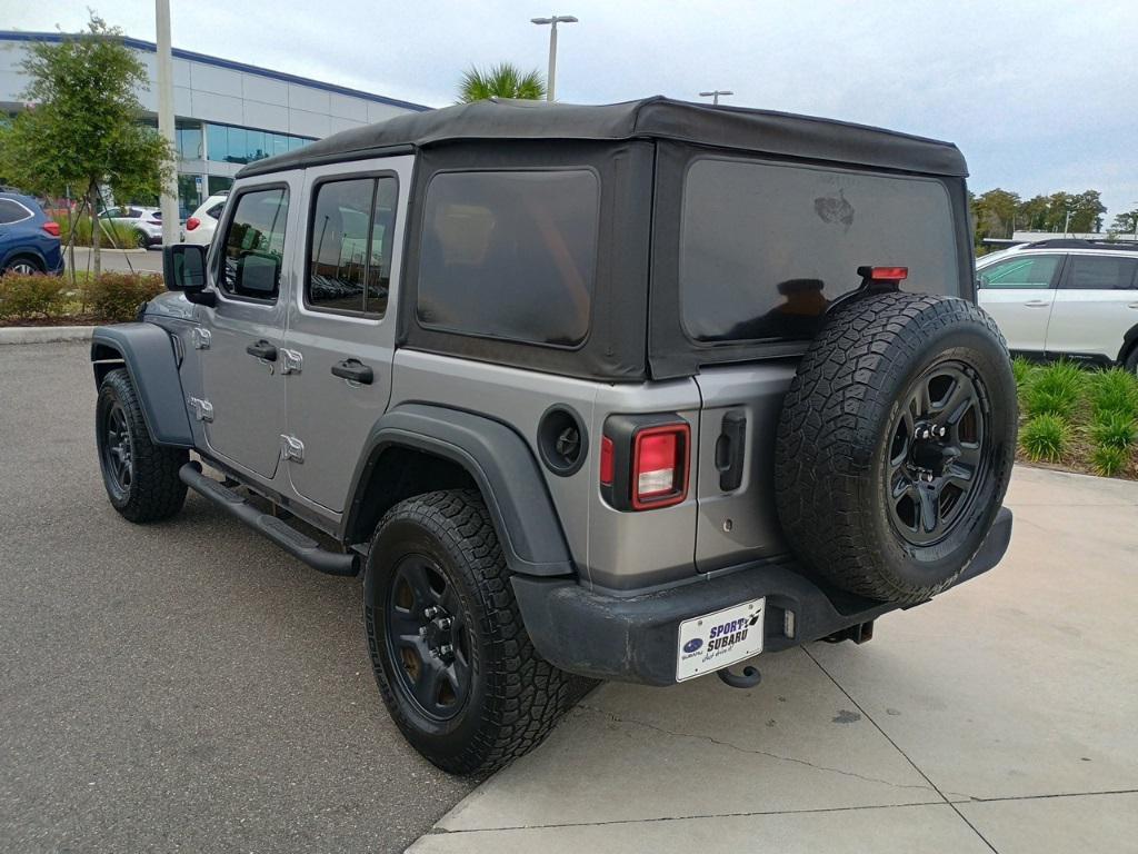 used 2018 Jeep Wrangler Unlimited car, priced at $20,352