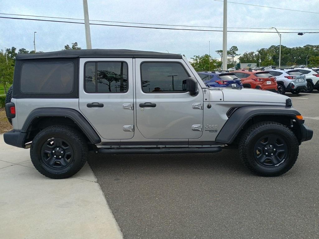 used 2018 Jeep Wrangler Unlimited car, priced at $20,352