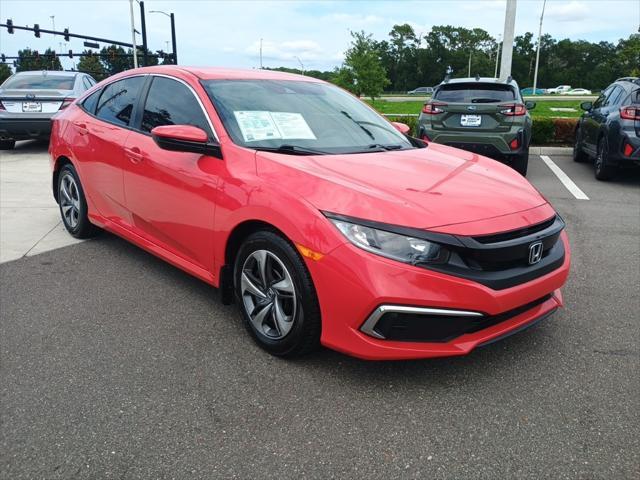used 2021 Honda Civic car, priced at $18,282