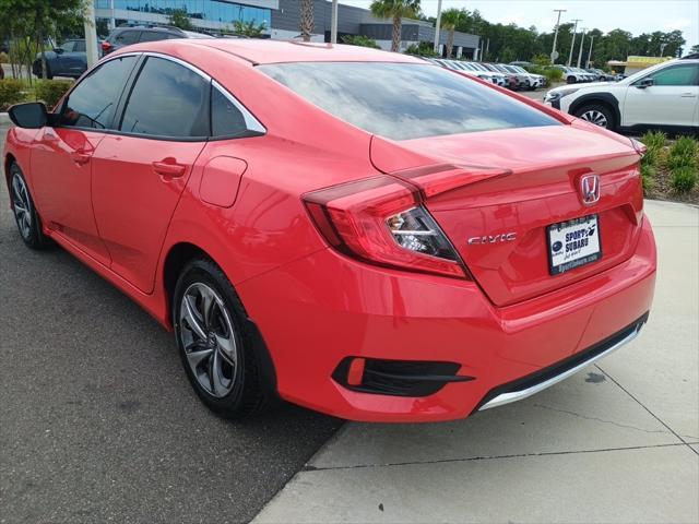 used 2021 Honda Civic car, priced at $18,282