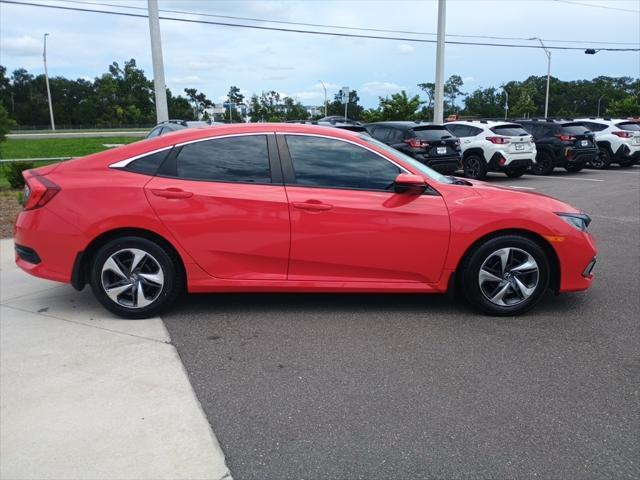 used 2021 Honda Civic car, priced at $18,282