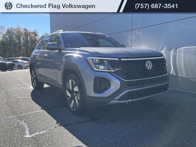used 2024 Volkswagen Atlas Cross Sport car, priced at $32,100