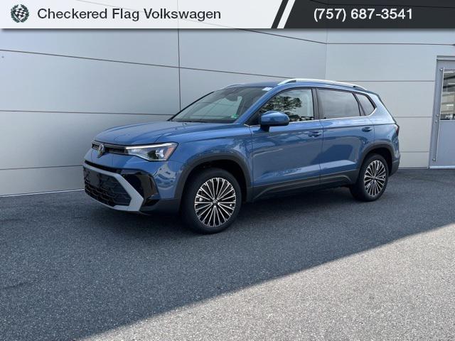 new 2025 Volkswagen Taos car, priced at $25,493