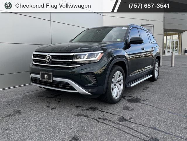 used 2021 Volkswagen Atlas car, priced at $30,990