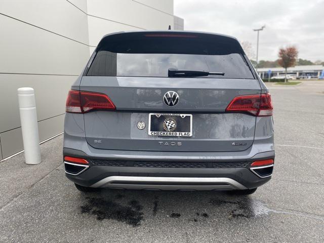 used 2024 Volkswagen Taos car, priced at $25,685