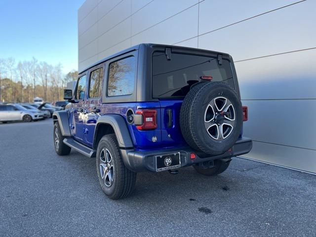 used 2020 Jeep Wrangler Unlimited car, priced at $27,279