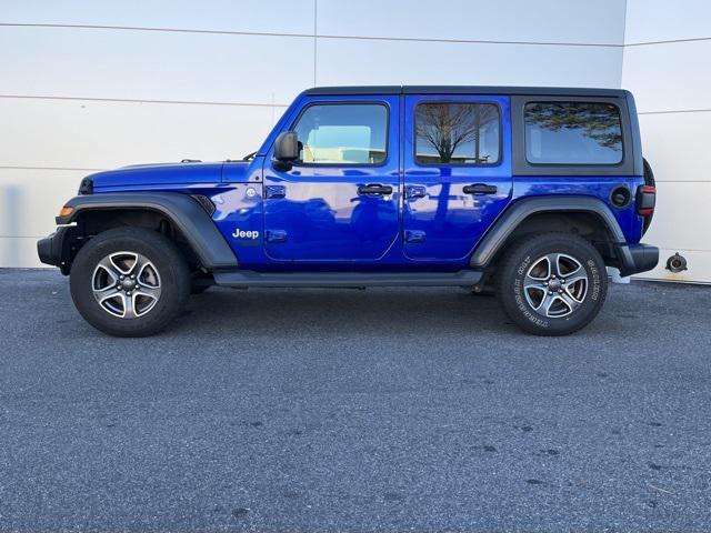 used 2020 Jeep Wrangler Unlimited car, priced at $27,279