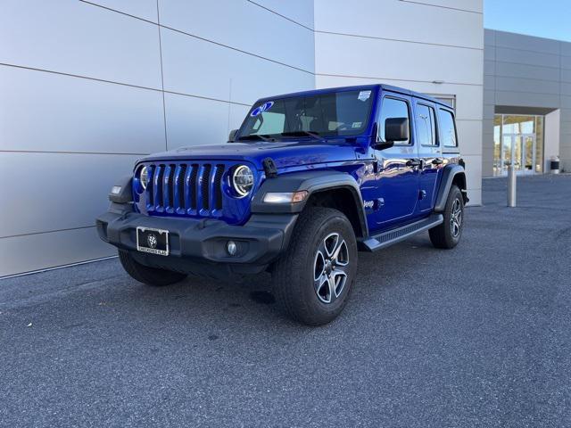 used 2020 Jeep Wrangler Unlimited car, priced at $27,279