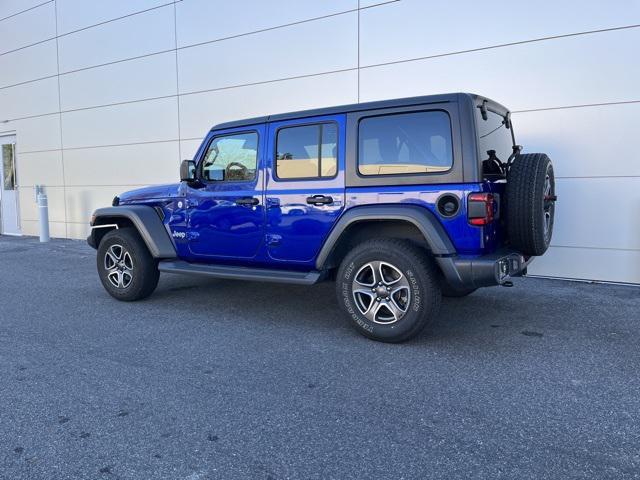 used 2020 Jeep Wrangler Unlimited car, priced at $27,279