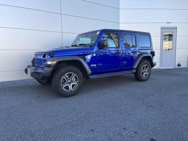 used 2020 Jeep Wrangler Unlimited car, priced at $27,279