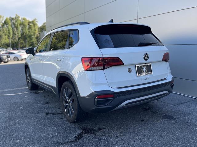 used 2022 Volkswagen Taos car, priced at $19,590