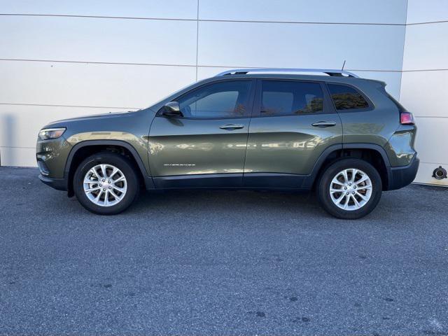 used 2021 Jeep Cherokee car, priced at $19,982