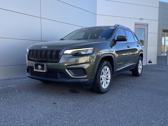 used 2021 Jeep Cherokee car, priced at $19,982