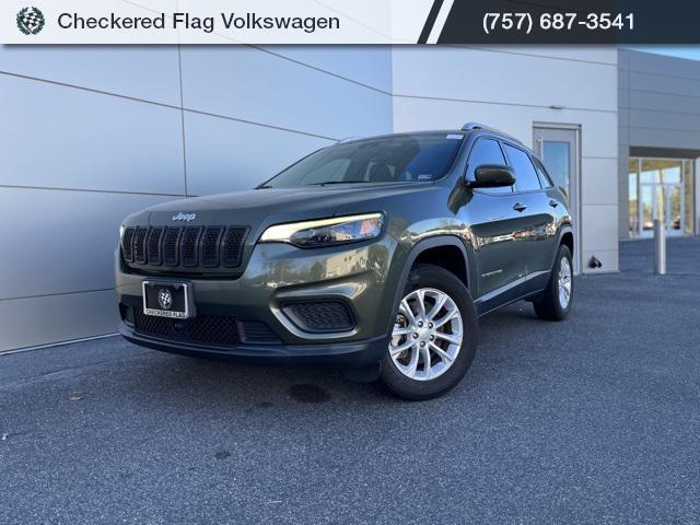 used 2021 Jeep Cherokee car, priced at $20,545