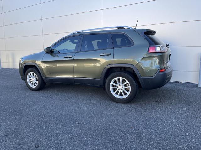 used 2021 Jeep Cherokee car, priced at $19,982