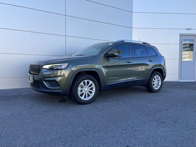 used 2021 Jeep Cherokee car, priced at $19,982