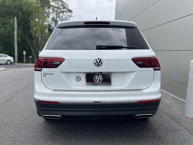 used 2021 Volkswagen Tiguan car, priced at $21,745